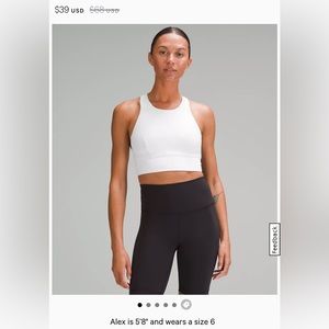lululemon Wunder Train Longline Bra